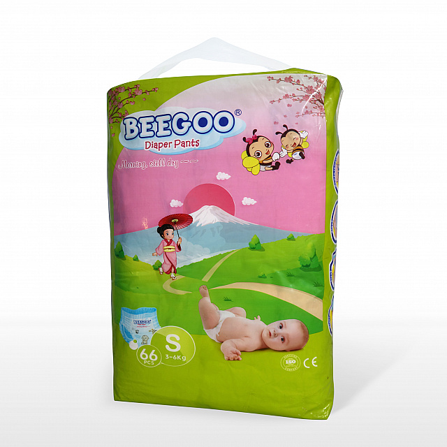 Beegoo Baby Diaper Pant-S66/bag (Pull-Up)